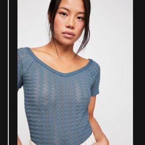 We The Free Raschel Top